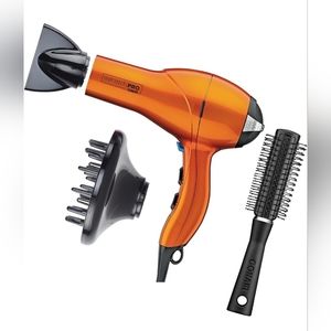 INFINITIPRO by CONAIR Hair Dryer, 1875W Salon Performance AC Motor Hair Dryer